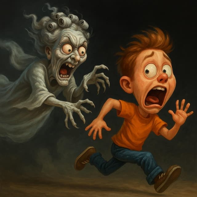 Hellup! Me dooie oma! - De Tekentovenaar