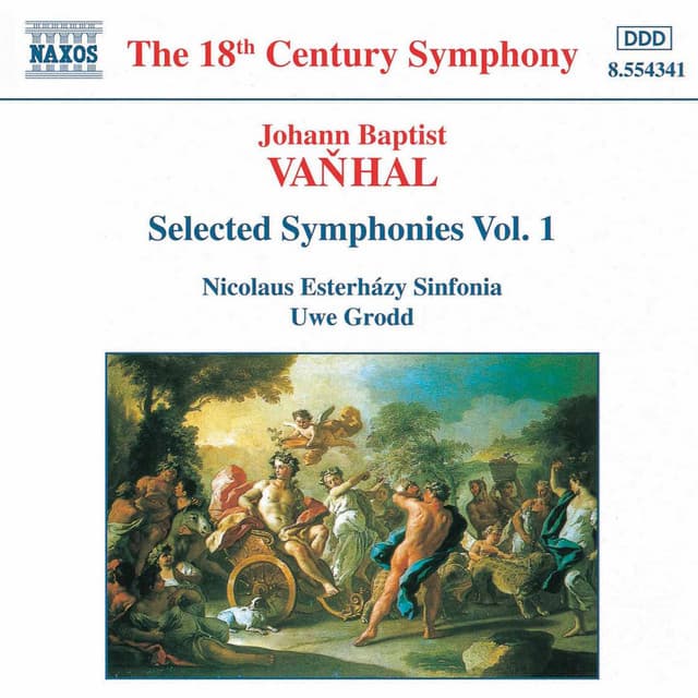 Vanhal: Symphonies, Vol. 1 - Johann Baptist Vanhal