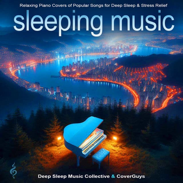Sleeping Music: Relaxing Piano Covers of Popular Songs for Deep Sleep & Stress Relief - Deep Sleep Music Academy