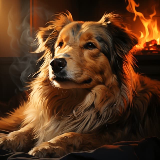 Llamas Y Patas Melódicas: Melodías Armónicas De Perros - Música suave para la cena