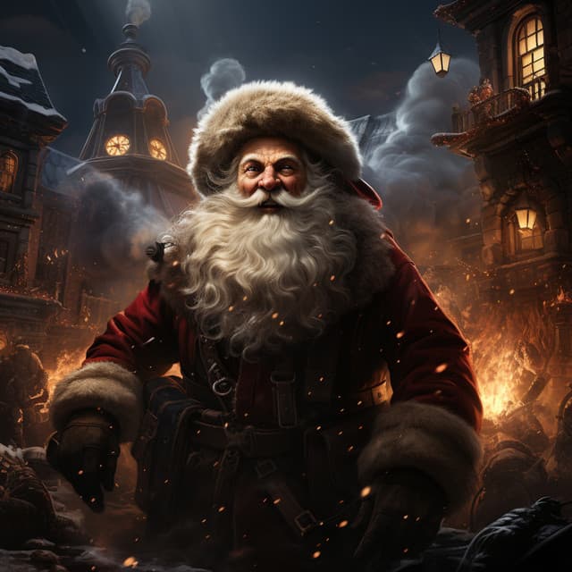 Santa Storming Down The Place - Christmas Instrumentals 2023