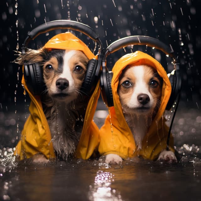 Dogs Rain: Cheerful Puddle Harmony - Rain Palace