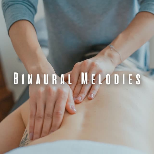 Binaural Melodies: Massage with Rain and Crystal Singing Bowl - Rainy Day Music