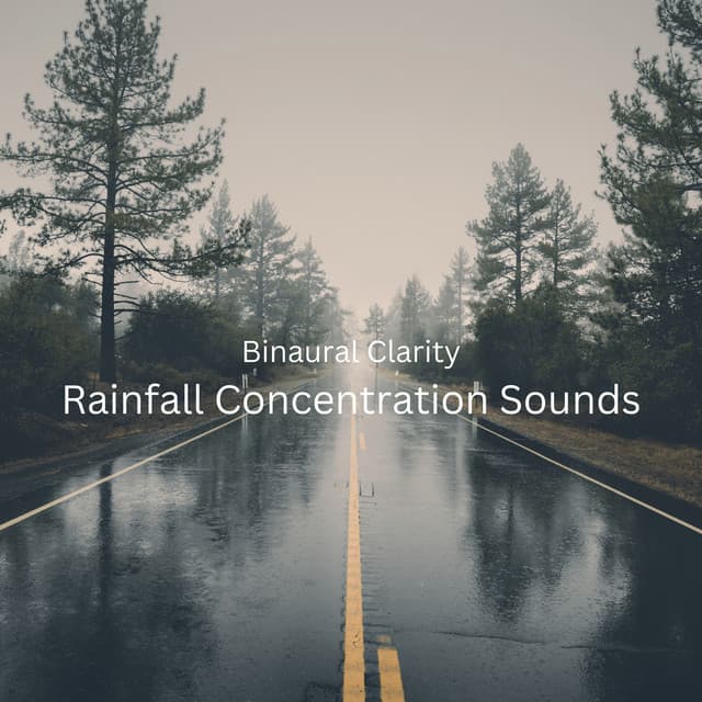 Binaural Clarity: Rainfall Concentration Sounds - Sacred Solfeggio Frequencies