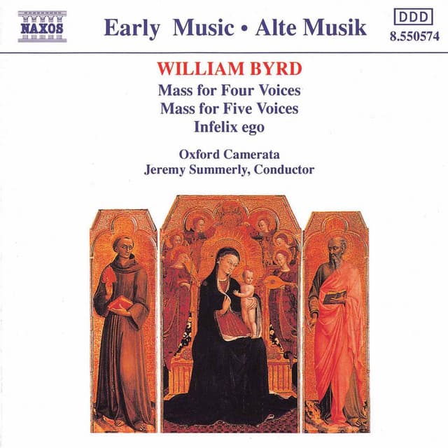 William Byrd: Masses For Four And Five Voices - Oxford Camerata