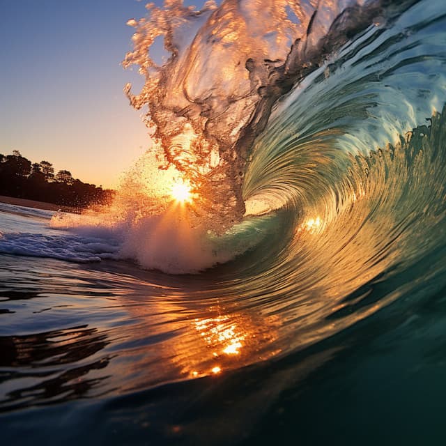 Escapes Relajantes Del Océano: Música Para Una Profunda Relajación - Efectos de sonidos del bosque