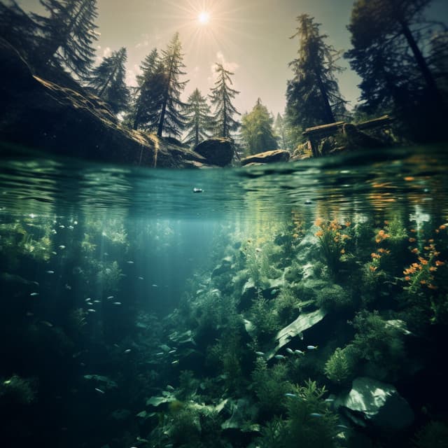 Water's Lullaby for Deep Sleep: Soft Rain Rhythms - Instrumental Christian Songs