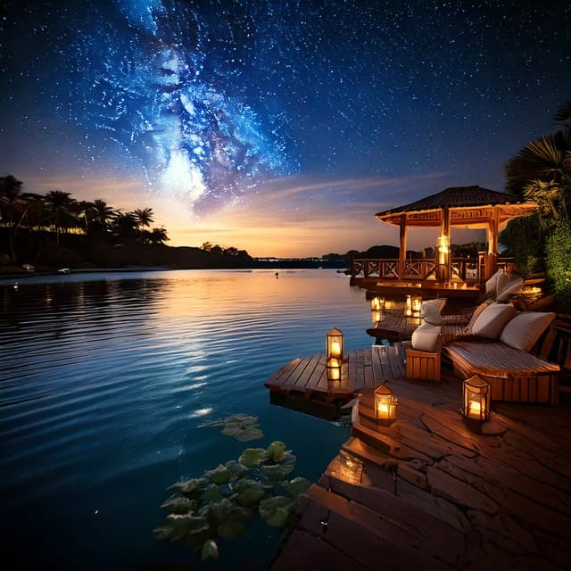 Calming Nightfall: Gentle Sounds for Evening Tranquility - Binaural Beats Lab