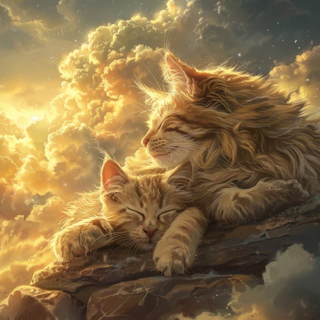 Katzenminze Residenz: Majestätische Felines' Königlicher Ruheort - Katzenmusik