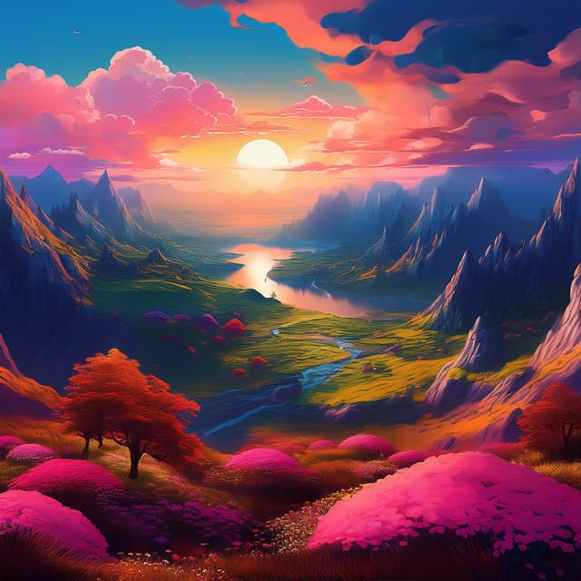 Lofi Shifting Colors of the Infinite Mind, and the Sound of Quiet Understanding - Forest Sounds For Relaxation