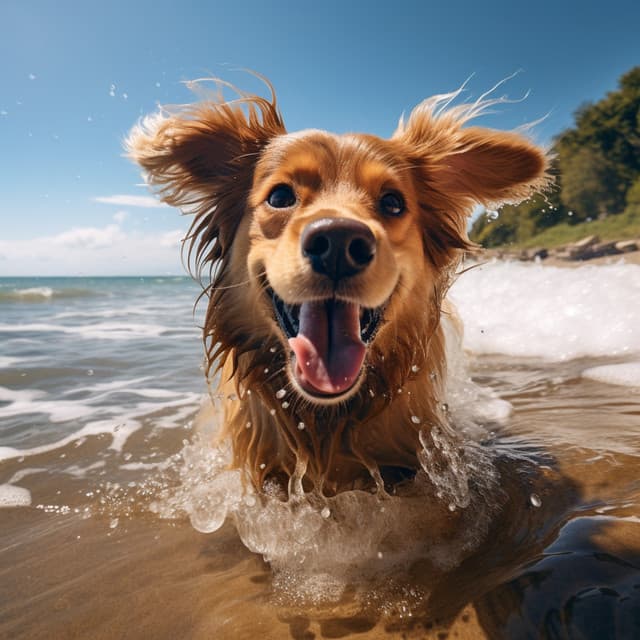 Refugio Para Perros: Melodías Juguetonas Del Río - Cazadores de zoológicos