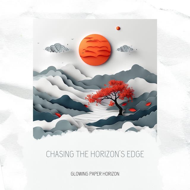 Chasing the Horizon’s Edge - Glowing Paper Horizon