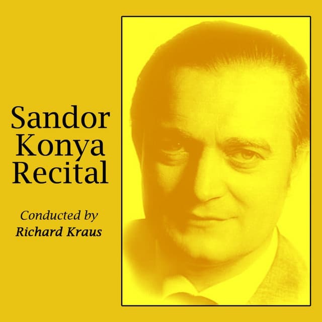Sandor Konya Recital - Giuseppe Verdi