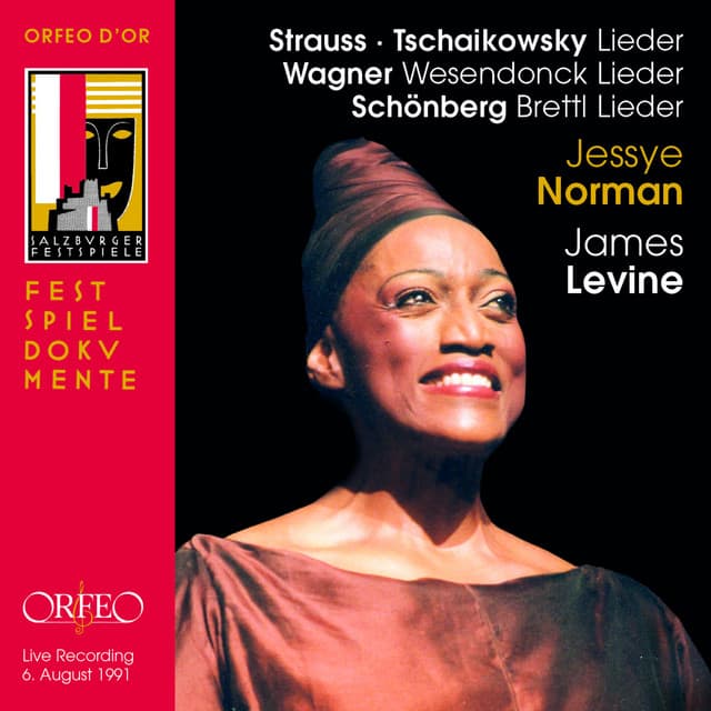 Strauss, Tchaikovsky, Wagner & Schoenberg: Lieder - Jessye Norman