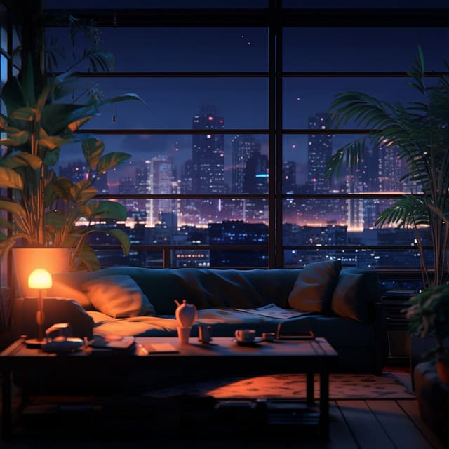 Harmonic Lofi: Relaxing Tunes for Serenity - Deep Night Relaxation