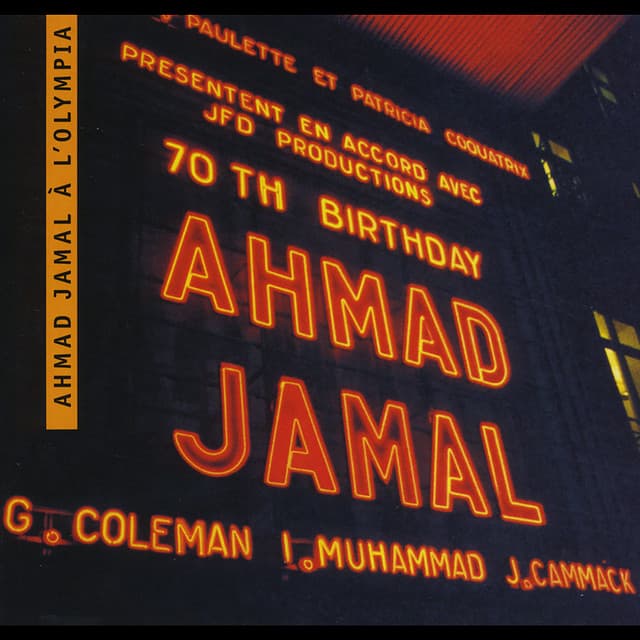 A L'Olympia - Ahmad Jamal