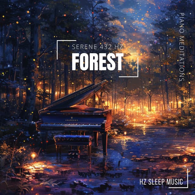 Serene 432 Hz Forest Piano Meditations - Hz Sleep Music
