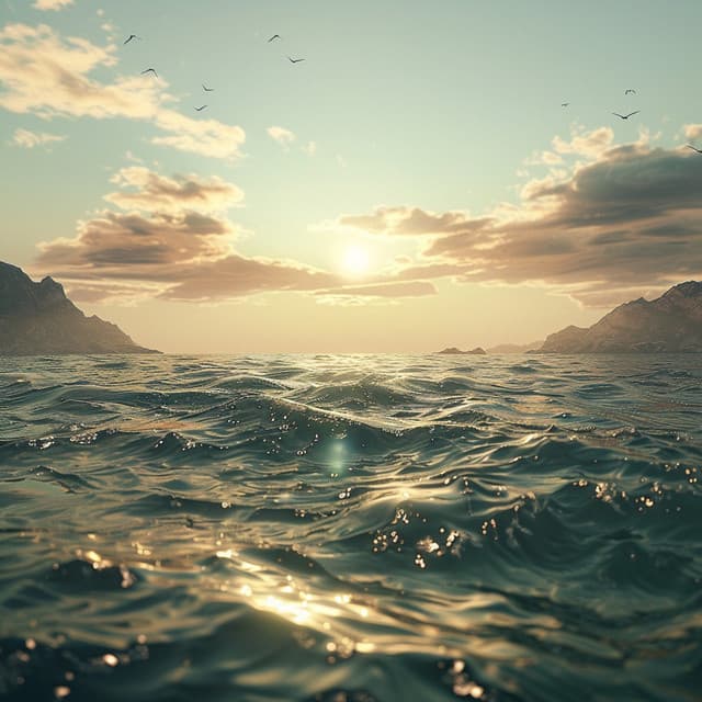 Binaural Meditation with Ocean Waves - Motivational Divine Meditation Zone