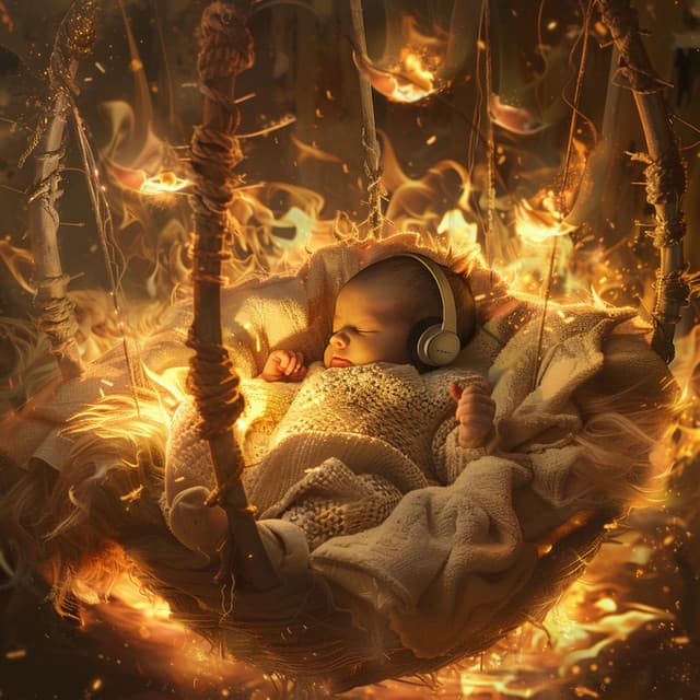 Fire Lullabies: Baby Soothing Melodies - Smart Baby Lullaby Music