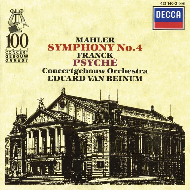 Mahler: Symphony No.4 / Franck: Psyché - Margaret Ritchie