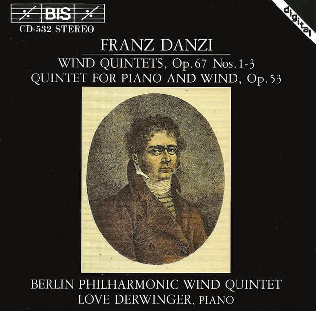 Danzi: Wind Quintets, Vol. 1 - Franz Danzi
