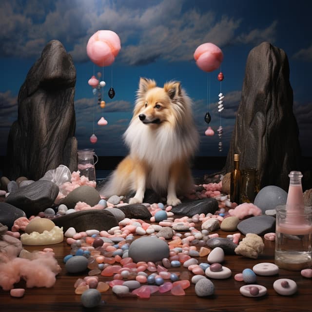 Thunderstorm Dogscape: Harmonic Musical Paws - Nature Sound Series