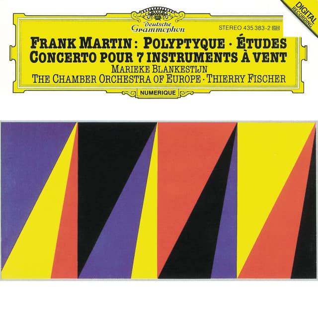 Martin: Concerto For 7 Wind Instruments ; Polyptyque pour violon solo et deux petits orchestres à cordes ; Études pour orchestre à cordes - Frank Martin