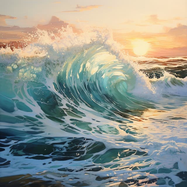 Sinfonía Oceánica Melódica: Armonías De Música Y Olas - Sonidos del hermoso mundo