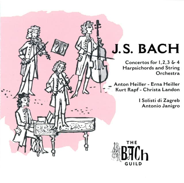 Bach: Harpsichord Concertos - Anton Heiller