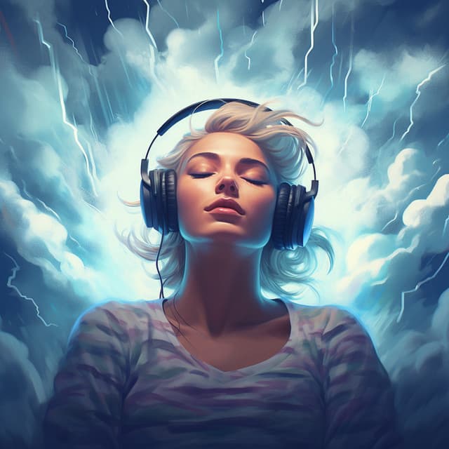 Relajación Bajo El Trueno: Ritmos Reconfortantes - Modo Relajante