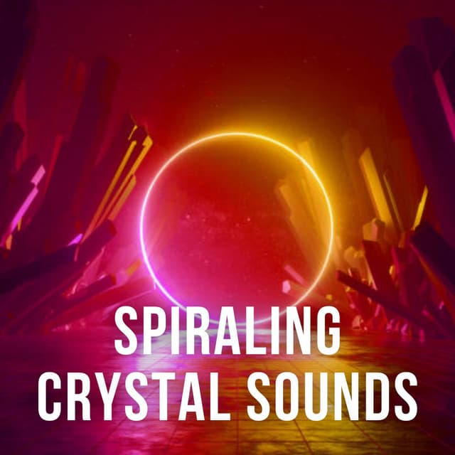 Spiraling Crystal Sounds - Sleeping White Noise Loopable