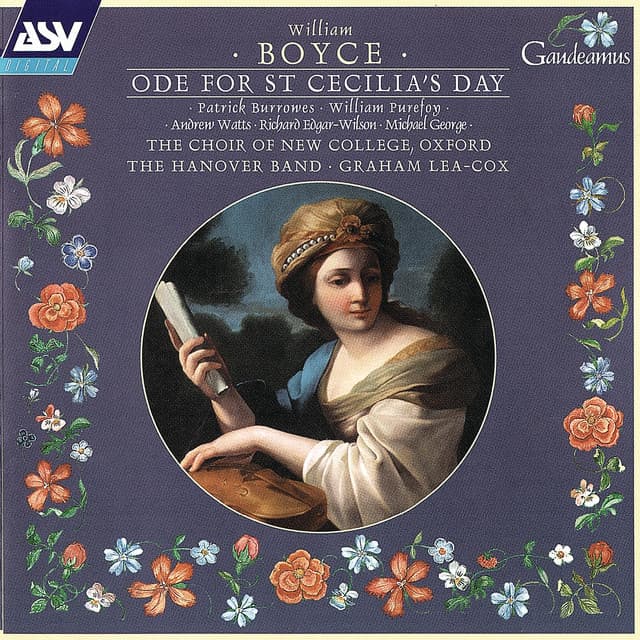 Boyce: Ode For St Cecilia's Day - William Boyce