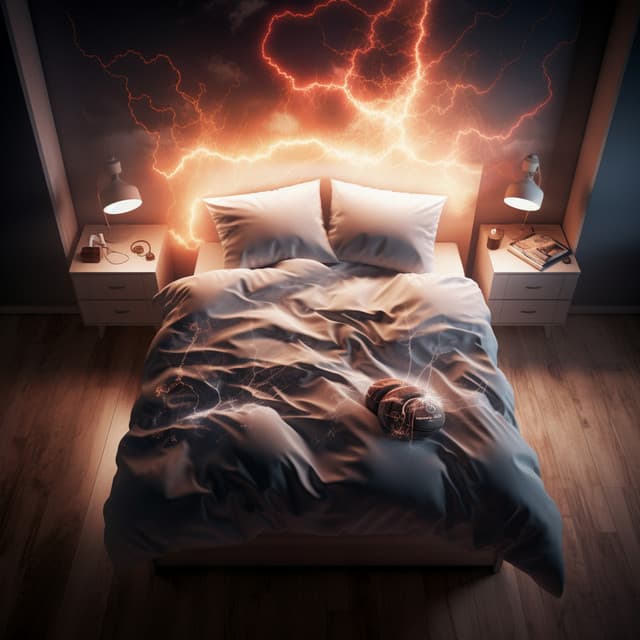 Night Thunder: Soothing Sleep Melody - Música Instrumental Maestro