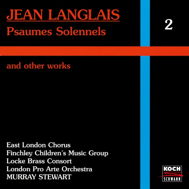Langlais: Pasaume Solennel Nos. 1-3; Cortège; Libra me; Tu es Pertrus; Ceremony - Jean Langlais