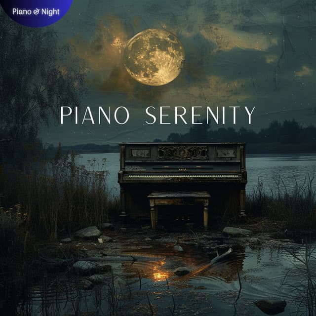 Piano Serenity: Harmonies for Night's Arrival - Piano & Night