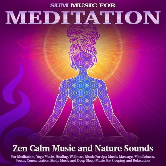 Meditation: Zen Calm Music and Nature Sounds For Meditation, Yoga Music, Healing, Wellness, Music For Spa Music, Massage, Mindfulness, Focus, Concentration Study Music and Deep Sleep Music For Sleeping and Relaxation - Spa