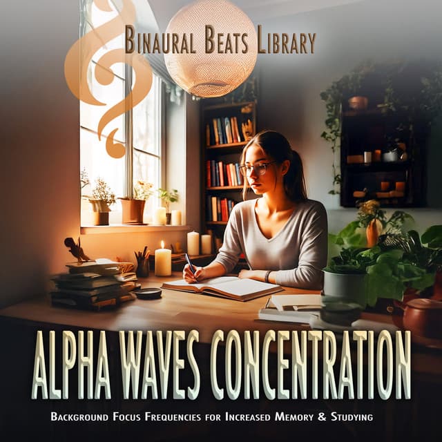 Alpha Waves Concentration: Background Focus Frequencies for Increased Memory & Studying - Study Alpha Waves
