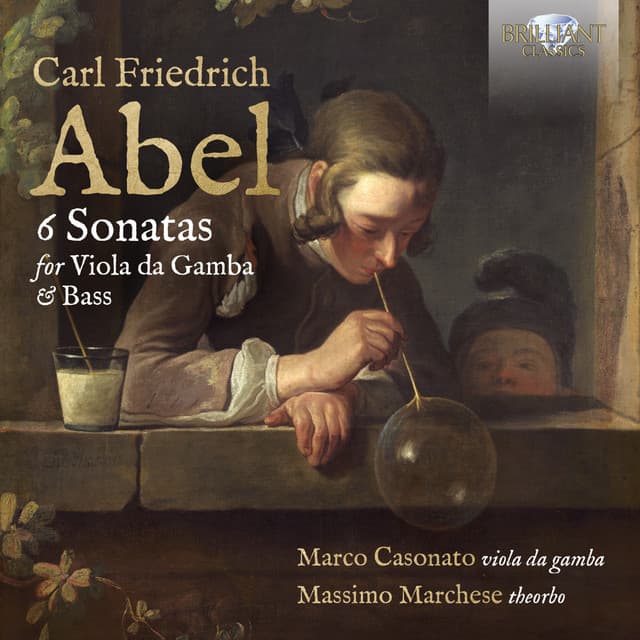 Abel: 6 Sonatas for Viola da Gamba & Bass - Carl Friedrich Abel