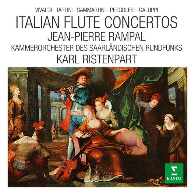Italian Flute Concertos: Vivaldi, Tartini, Sammartini, Pergolesi & Galuppi - Jean-Pierre Rampal
