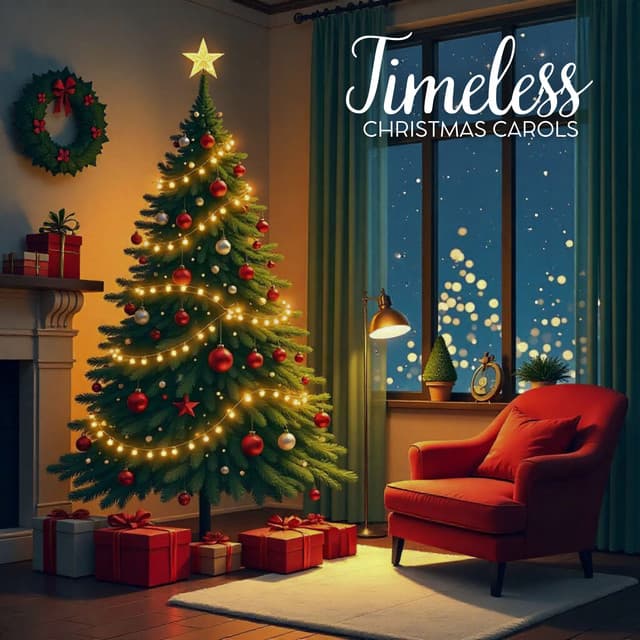 Timeless Christmas Carols: Warm Acoustic Ambience for Winter Holidays - Top Christmas Songs