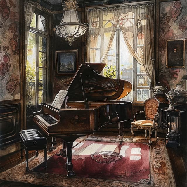 Música De Piano: Ondas De Relajación Pacífica - Piano de jazz clásico