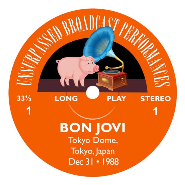 Tokyo Dome, Japan - 31st December 1988 - Bon Jovi