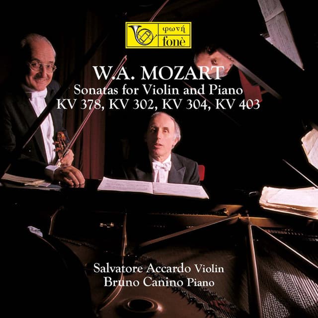 Mozart: Sonatas for Violin and Piano KV378, 302, 304, 403 - Wolfgang Amadeus Mozart