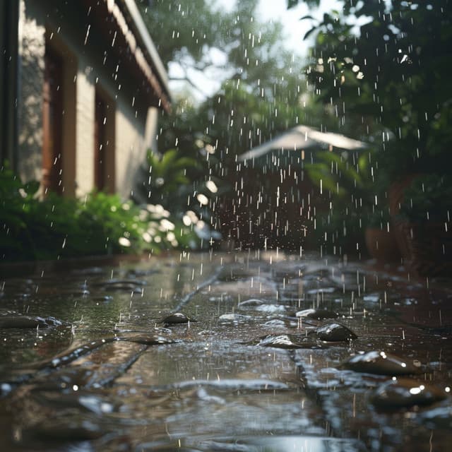 Gentle Rain Binaural Beats for Baby Sleep - Baby Lullaby