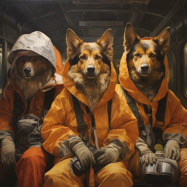Dog Music Waves
