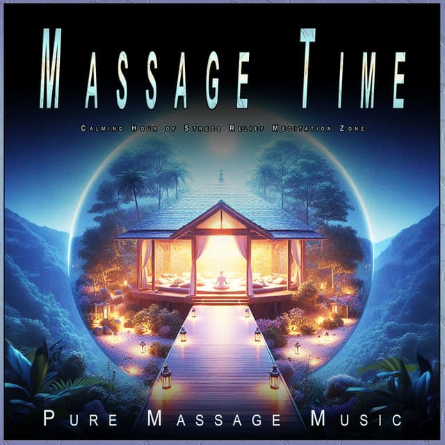 Massage Time: Calming Hour of Stress Relief Meditation Zone - Pure Massage Music
