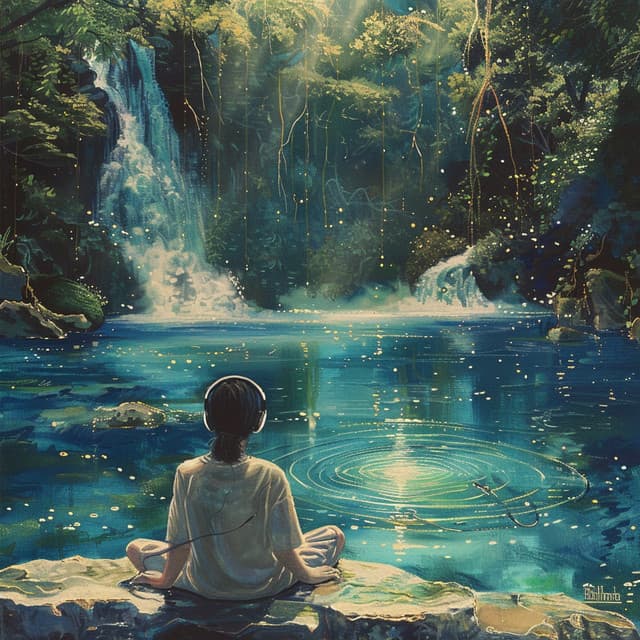 Meditations Cascade: Revitalizing Waters - Nirvana Meditation School Master
