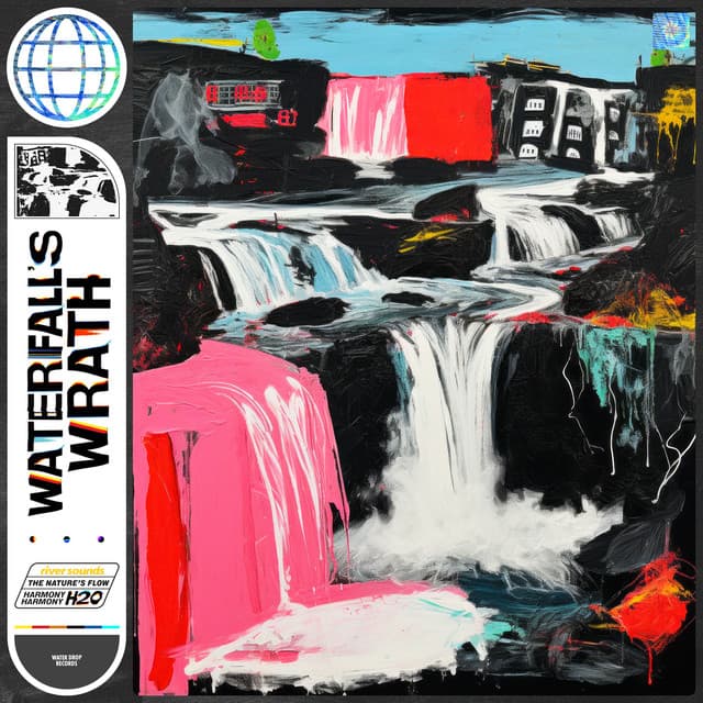 Waterfall's Wrath - Water Sound Natural White Noise