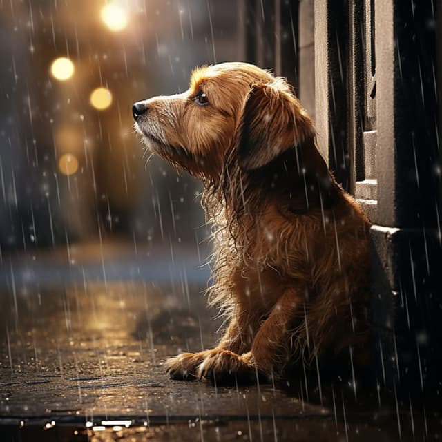 Melodía Para Perros: Felicidad Lluviosa Y Serenidad Binaural - Lluvia PQ
