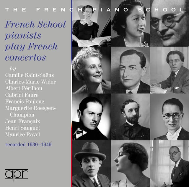 French School Pianists play French Concertos - Jeanne-Marie Darre
